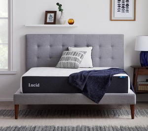 Brand New Lucid 10 Plush Gel Memory Foam Queen Mattress