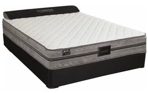 Brand New Lumina by Sherwood Celebrity Extra Firm Pocketed Spring Luxury Queen Mattress - Easy Reserve at $400