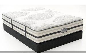 lot 8 image: Brand New Beautyrest Platinum Fairview Luxury Firm King Mattress