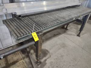 lot 28 image: Make-Up Conveyor, 2x8, Adjustable...