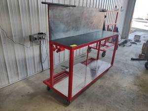lot 51 image: Heavy Duty Cart, Was Used To House ...