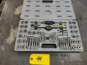 lot 99 image: Standard & Metric Tap and Die Set...