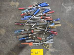 lot 121 image: Screwdrivers...