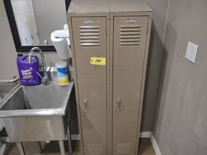 lot 150 image: (2) Lockers, 24x12x64...