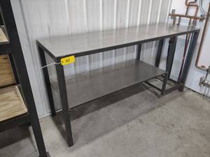 lot 38 image: Heavy Duty Steel Rack, 84x25x42...