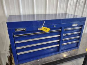 lot 43 image: Homak 8 Drawer Tool Chest, 41x18x21...