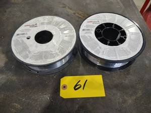 lot 61 image: (2) Weldcote 71T-63 .035 Flux Core ...