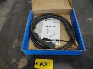 lot 65 image: Miller M-100 Wire Feed Gun, Used...