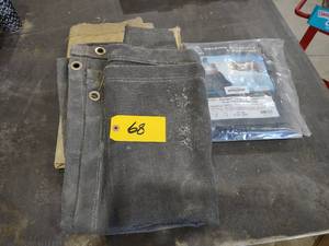lot 68 image: (3) Welding Curtains...
