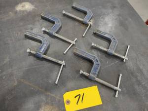 lot 71 image: (5) Welding Clamps...