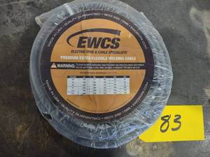 lot 83 image: EWCS Welding Cable, #2x20...