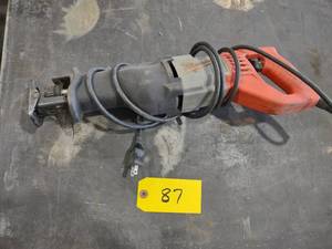 lot 87 image: Milwaukee Sawzall...