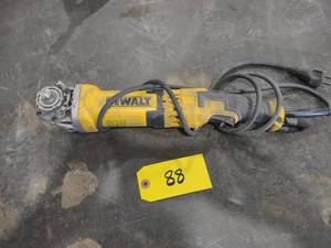 lot 88 image: Dewalt Angle Grinder...