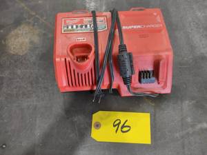 lot 96 image: Milwaukee Super Charger...