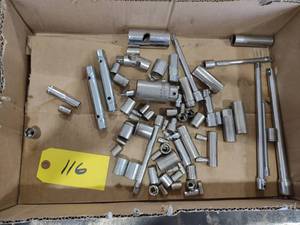 lot 116 image: Assorted Sockets & Extensions...