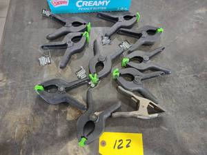 lot 122 image: (10) Pinch Clamps...