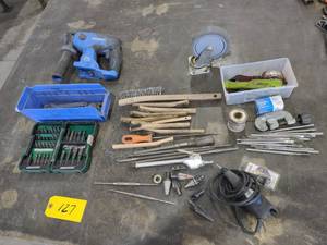 lot 127 image: Assorted Tools & Misc....
