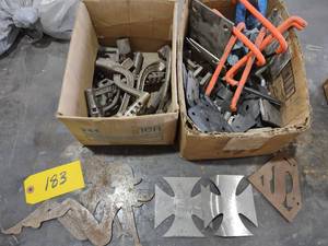lot 183 image: Hinges, Brackets, & Misc....