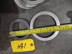 lot 184 image: Steel Rings...
