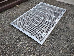 lot 196 image: Aluminum Egress Window Cover, Fits ...