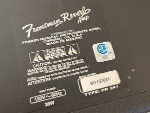 lot 208 image: Fender Reverb Amp Model TR-241