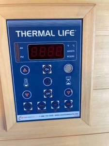 lot 222 image: Hi Tech Health 3 Person Infrared Sauna Model TL-3