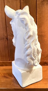 lot 103 image: Pleasurable Plaster Horse Decor