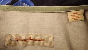 lot 309 image: Trio of Tommy Bahamas Mens Shirts-One New with Tags