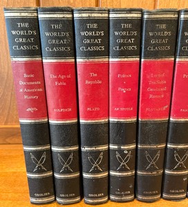 lot 133 image: Set of 12 The Worlds Great Classics Books