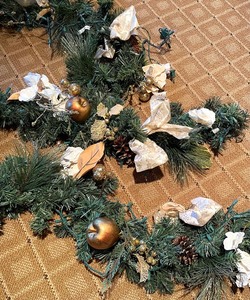 lot 161 image: Five Holiday Garland Strands