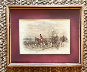 lot 382 image: Pair of Gorgeous Vintage Prints