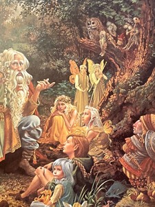 lot 392 image: Limited Edition Once Upon A Time Framed Print by James C. Christianson