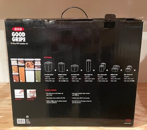 lot 397 image: OXO Good Grips 10 Piece POP Set
