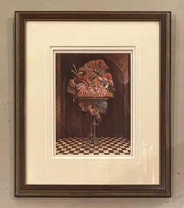 lot 402 image: The Greenwich Workshop Cameo Collection The Scholar Framed Print by James C. Christiansen