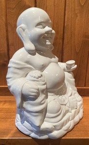 lot 400 image: Bold and Beautiful Ceramic Buddha Statue