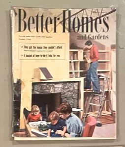 lot 393 image: Vintage Minneapolis Star Newspaper and Better Homes Magazine