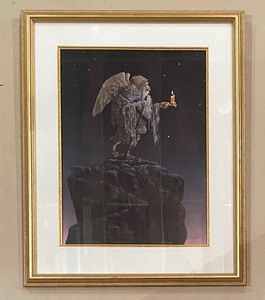 lot 411 image: The Greenwich Workshop The Oldest Angel Framed Print by James C. Christiansen