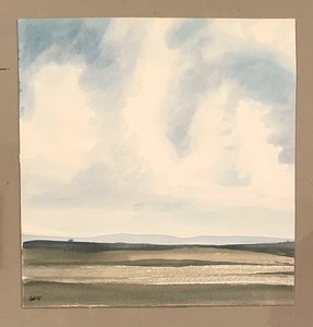 lot 427 image: Original Watercolor Art Grouping