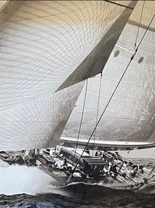 lot 423 image: Stunning Sailboat Print