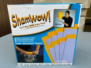 lot 376A image: Box of Shamwow Towels