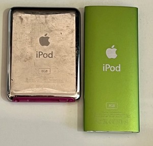 lot 55 image: Two Vintage iPods