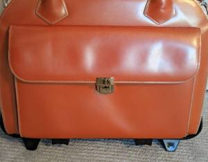 lot 283 image: McKlein Leather Wheeled Laptop Bag