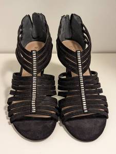 lot 285 image: Two Pairs of Sparkly High Heels