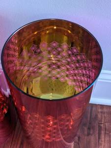 lot 298 image: Pair of Lilly Pulitzer for Target Candleholders