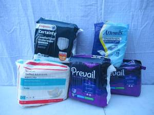 lot 23 image: Lot of Adult Diapers