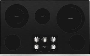 lot 20 image: Whirlpool 36 Electric Cooktop -New In unopened Box