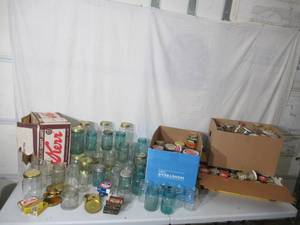 lot 93 image: Lot of Canning Jars