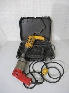 lot 95 image: Lot of Drills. Milwaukee and DeWalt.