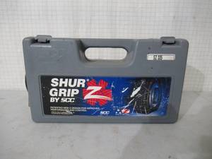 lot 101 image: Shur Grip Cable Tire Snow Chains in box