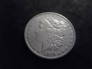 1878 Morgan Silver Dollar Reverse Of 1879